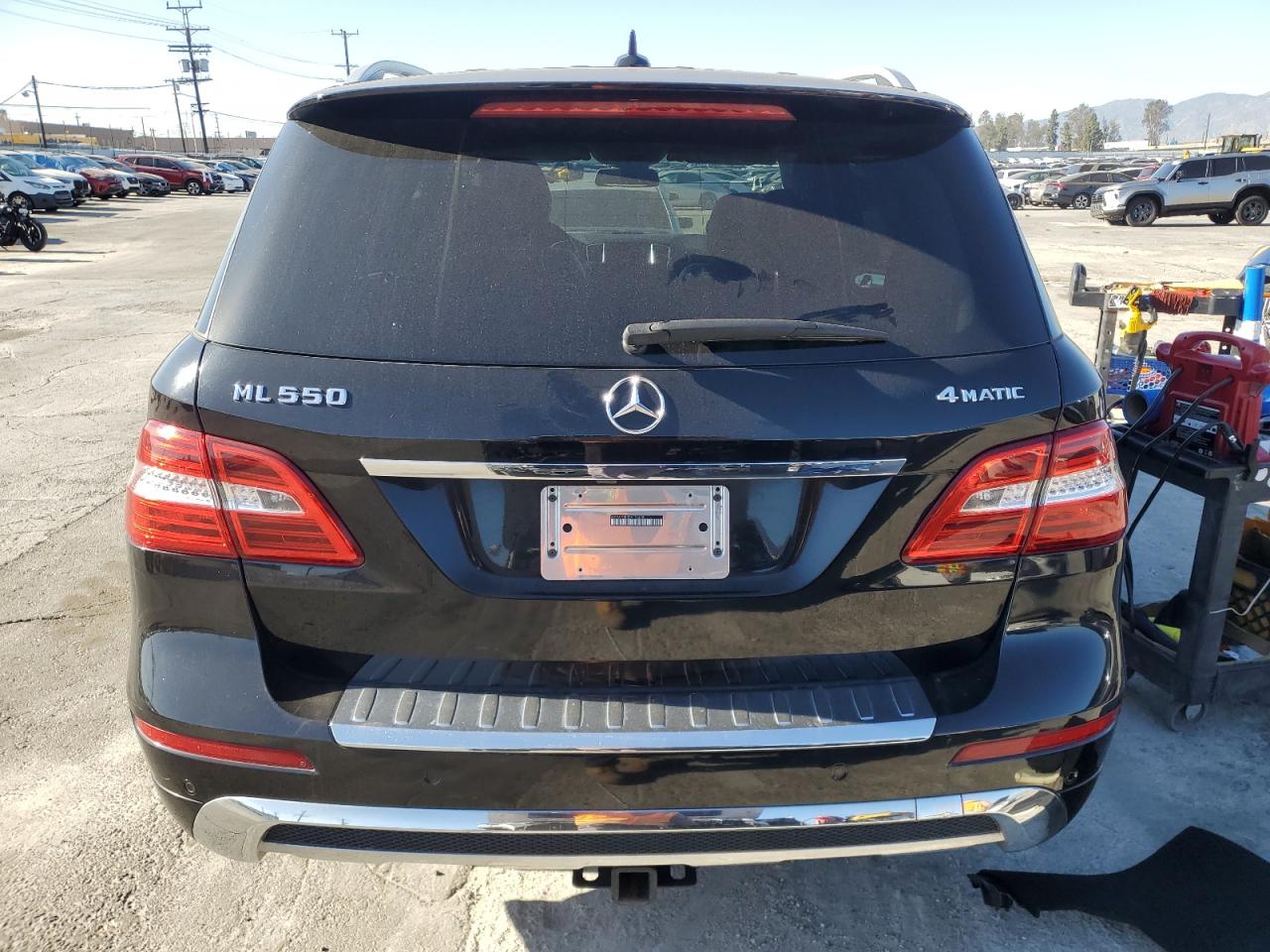 2013 Mercedes-Benz M-klasse VIN 4JGDA7DB3DA156080 Copart auction photo, side damage thumbnail 6