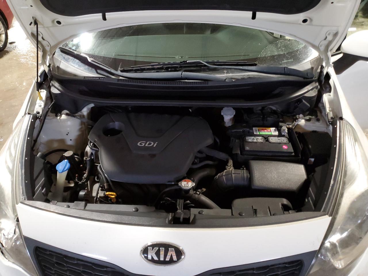 2014 KIA Rio VIN KNADM4A32E6382362 Copart auction photo, front end / minor dent/scratches damage thumbnail 11