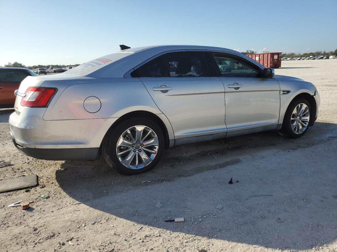 2010 Ford Taurus VIN 1FAHP2FW8AG143315 Copart auction photo, side damage thumbnail 3