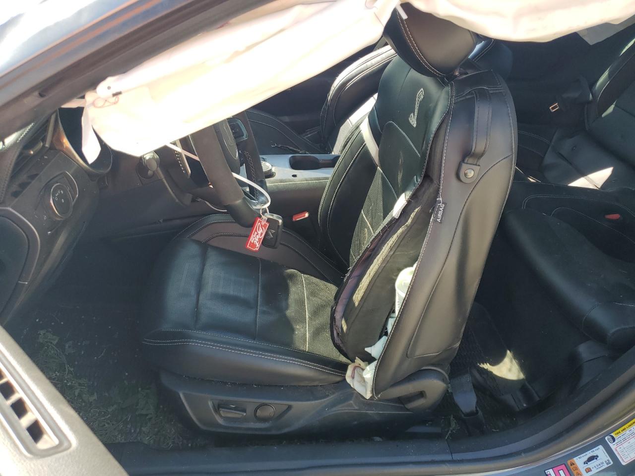 2022 Ford Mustang VIN 1FA6P8SJ7N5502322 Copart auction photo, all over damage thumbnail 7
