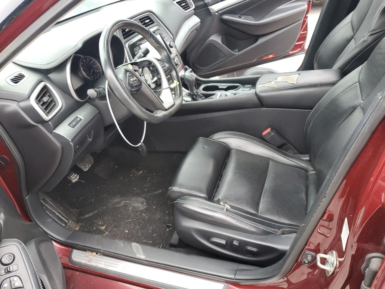 2017 Nissan Maxima VIN 1N4AA6AP6HC380770 Copart auction photo, front end damage thumbnail 7