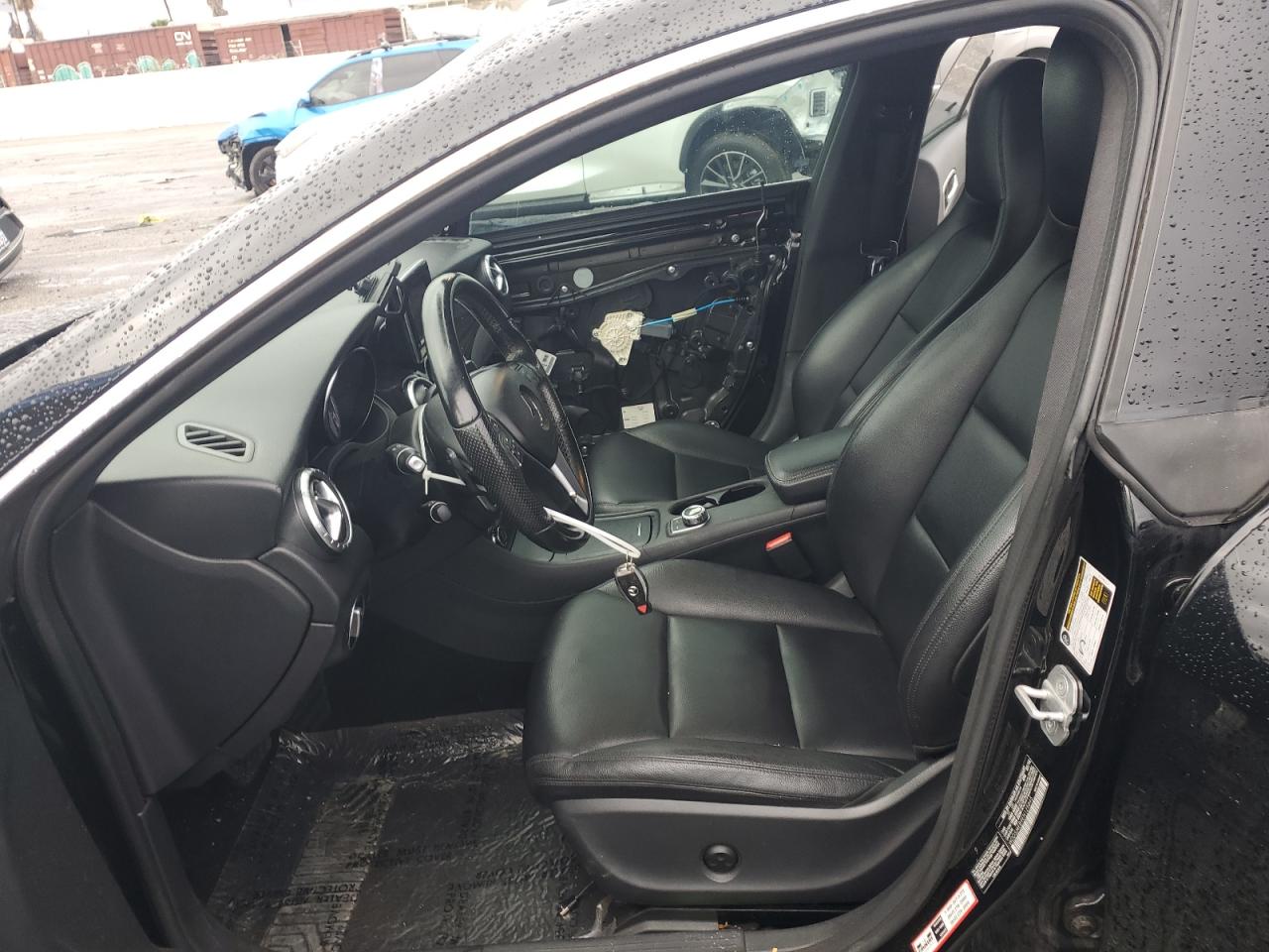 2014 Mercedes-Benz CLA-klasse VIN WDDSJ4EB9EN125845 Copart auction photo, side damage thumbnail 7