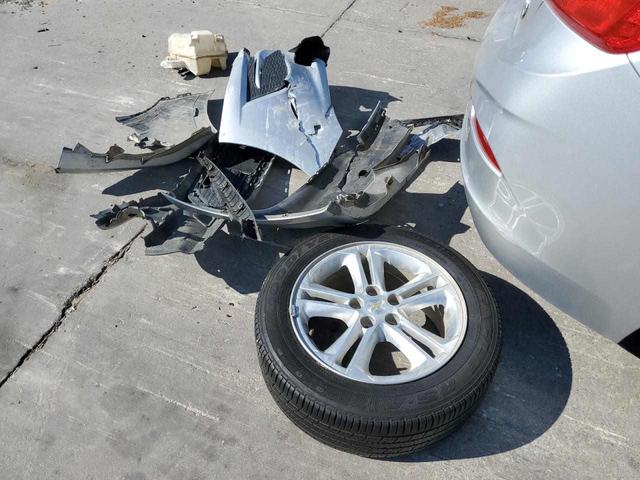 2017 Chevrolet Cruze VIN 3G1BE5SM6HS521504 Copart auction photo, front end / undercarriage damage thumbnail 14