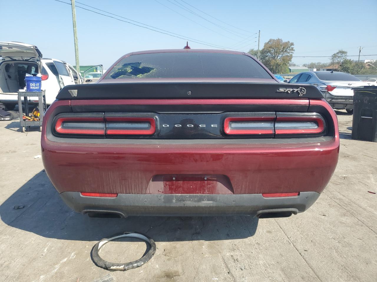 2018 Dodge Challenger VIN 2C3CDZC91JH326276 Copart auction photo, vandalism damage thumbnail 6