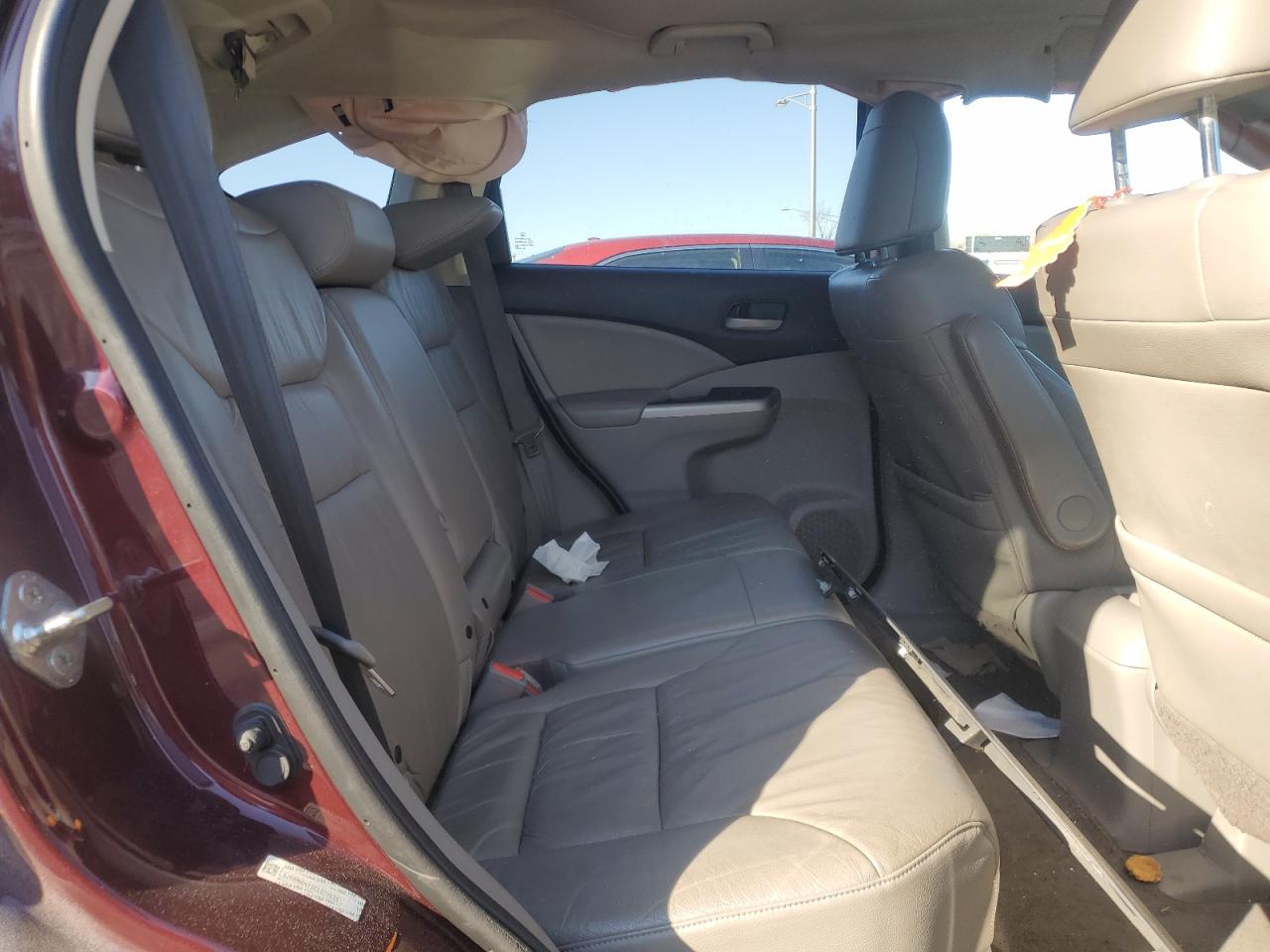 2012 Honda CR-V VIN 5J6RM4H75CL071535 Copart auction photo, front end damage thumbnail 12