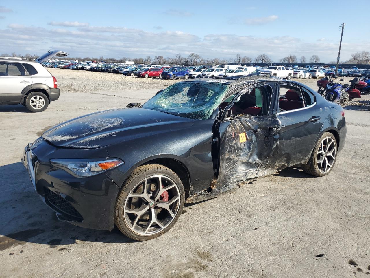 2020 Alfa Romeo Giulia VIN ZARFANBN6L7626134