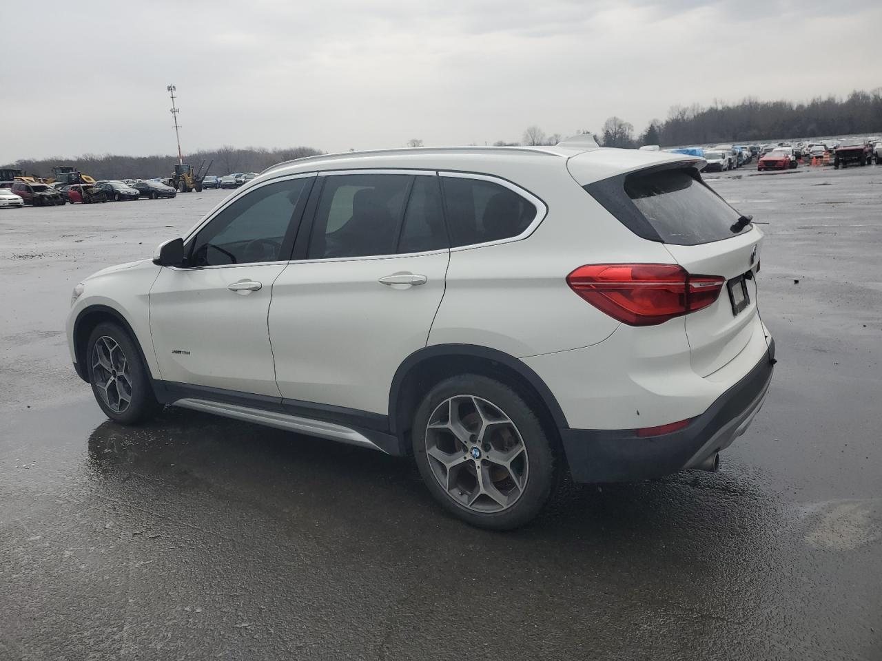 2017 BMW X1 VIN WBXHT3Z38H4A53502 Copart auction photo, mechanical damage thumbnail 2