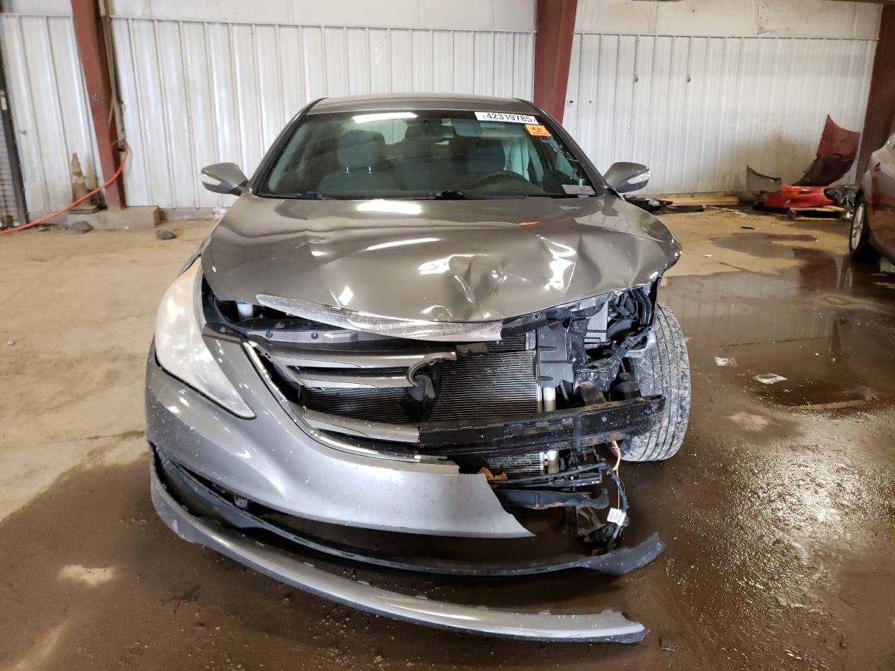 2014 Hyundai Sonata VIN 5NPEB4AC9EH901068 Copart auction photo, biohazard/chemical / front end damage thumbnail 5