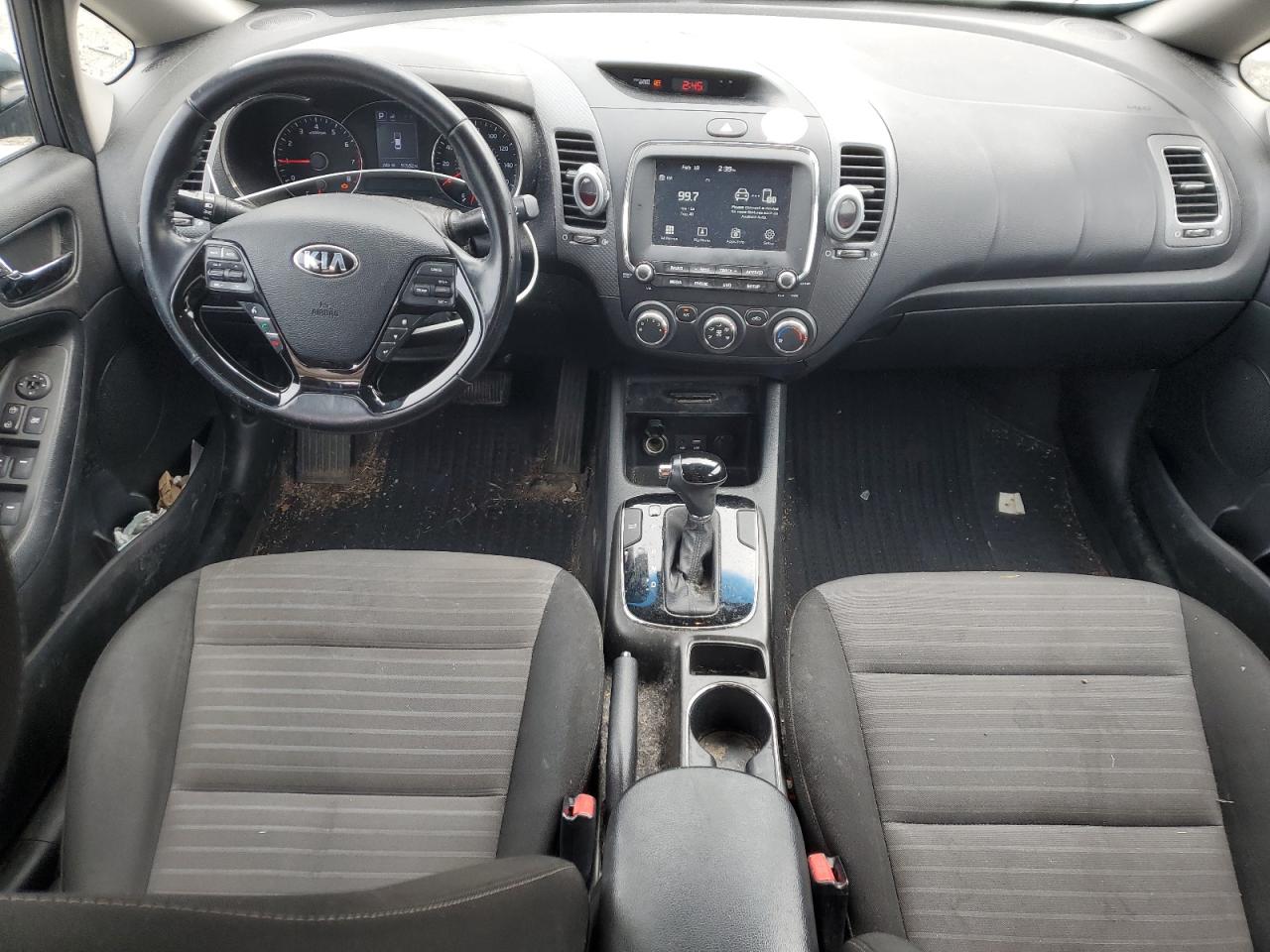 2017 KIA Forte VIN 3KPFL4A77HE022195 Copart auction photo, front end damage thumbnail 8