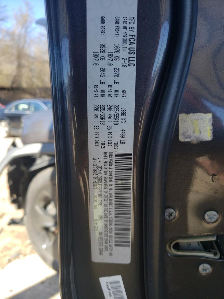 2018 Jeep Compass VIN 3C4NJCBBXJT327187 Copart auction photo, front end damage thumbnail 12