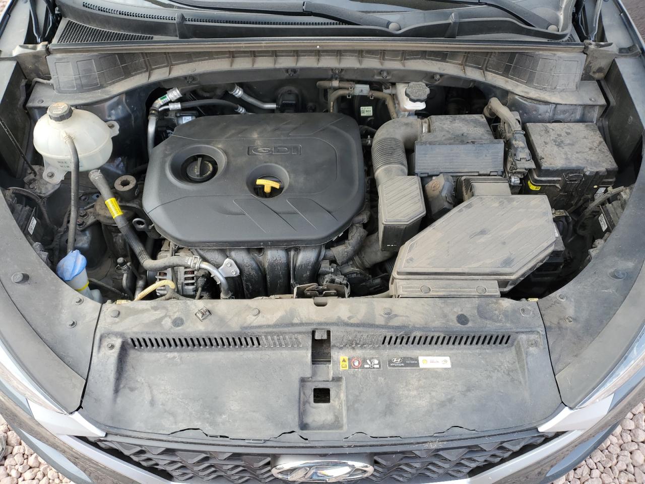 2020 Hyundai Tucson VIN KM8J33A48LU129885 Copart auction photo, all over / side damage thumbnail 12