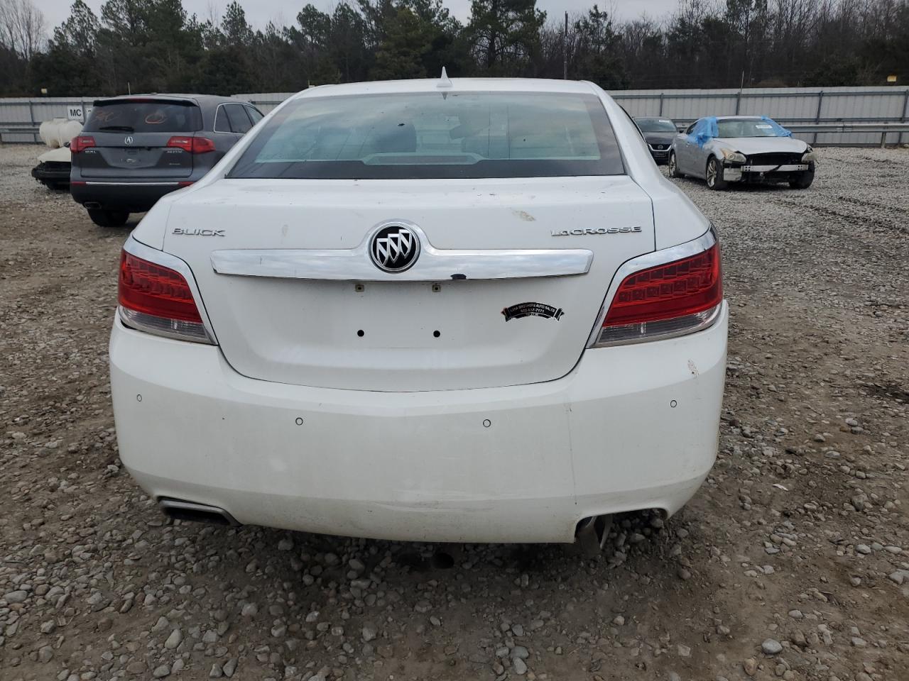 2011 Buick LaCrosse VIN 1G4GE5ED8BF341537 Copart auction photo, all over damage thumbnail 6