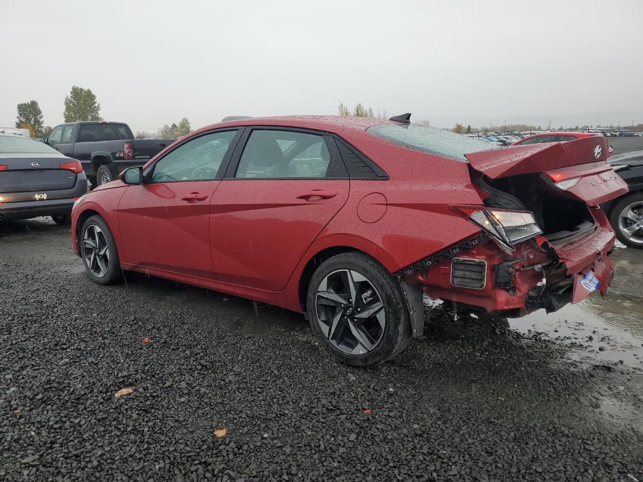2023 Hyundai Elantra VIN KMHLS4AG8PU503560 Copart auction photo, rear end damage thumbnail 2