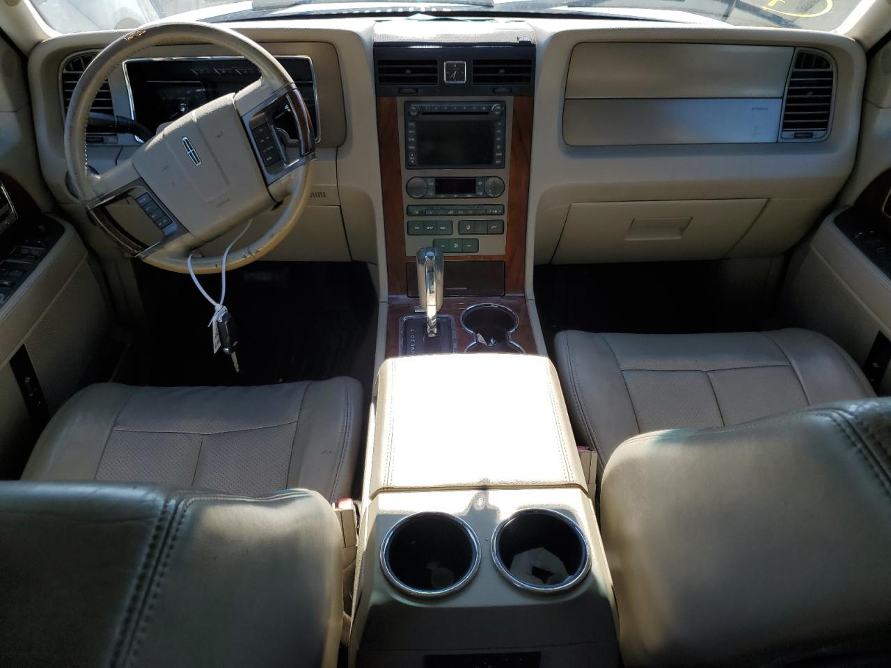2012 Lincoln Navigator VIN 5LMJJ3J54CEL01772 Copart auction photo, front end damage thumbnail 8
