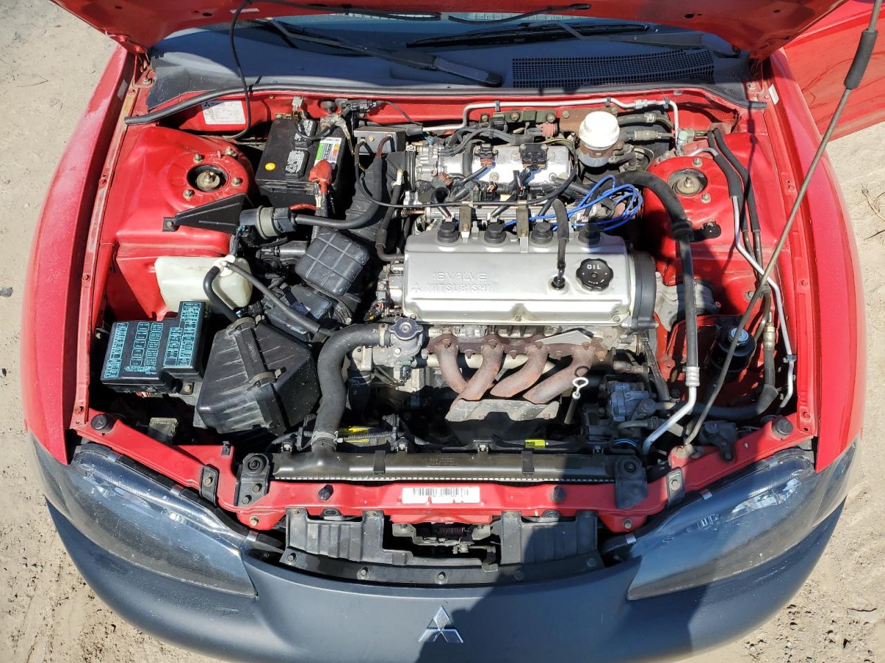 1997 Mitsubishi Eclipse VIN 4A3AX35G5VE127678 Copart auction photo, minor dent/scratches damage thumbnail 11