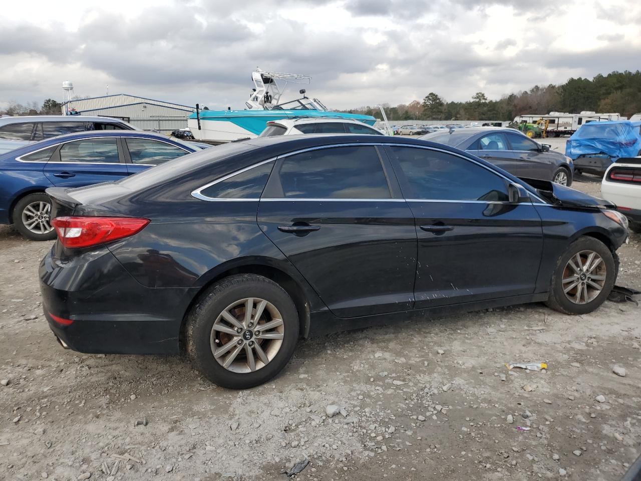 2016 Hyundai Sonata VIN 5NPE24AFXGH340991 Copart auction photo, all over / front end damage thumbnail 3