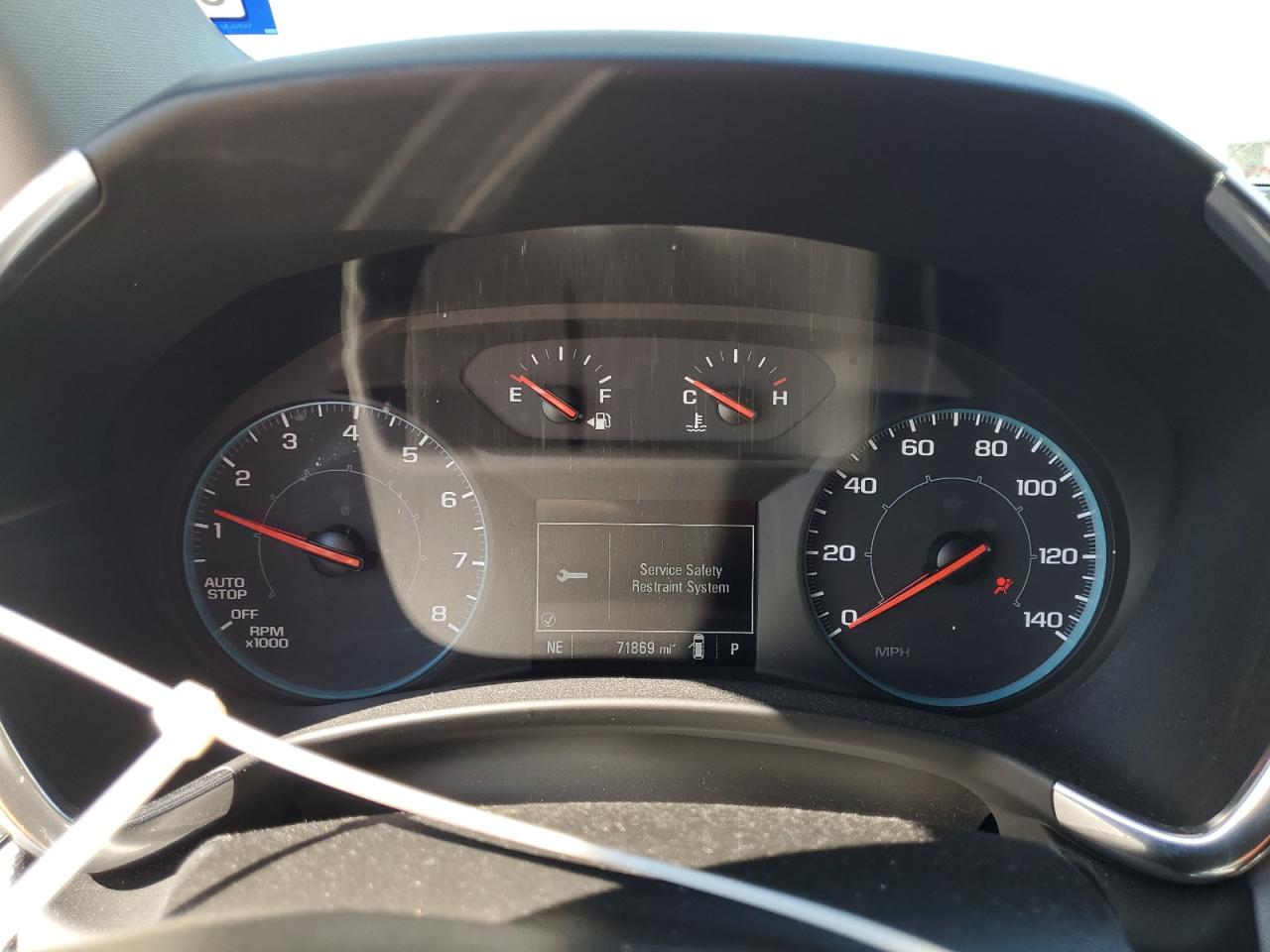 2020 Chevrolet Equinox VIN 2GNAXHEV5L6221258 Copart auction photo, front end / side damage thumbnail 9