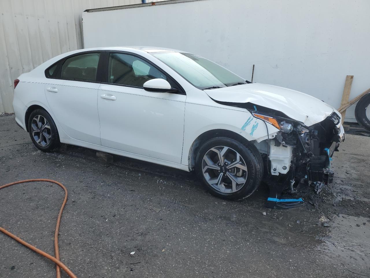 2020 KIA Forte VIN 3KPF24ADXLE148293 Copart auction photo, front end / side damage thumbnail 4