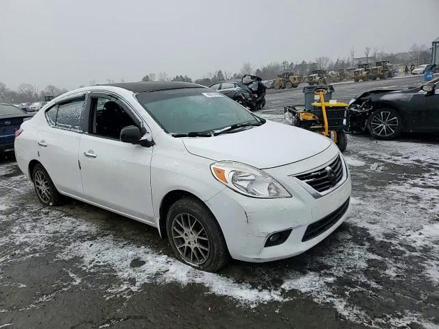 2013 Nissan Versa VIN 3N1CN7AP9DL885443 Copart auction photo, vandalism damage thumbnail 10