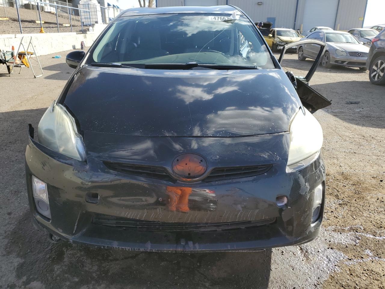 2010 Toyota Prius VIN JTDKN3DU6A1241999 Copart auction photo, side / front end damage thumbnail 5