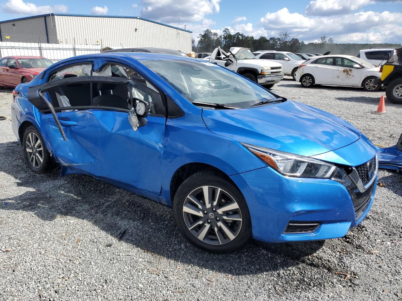 2021 Nissan Versa VIN 3N1CN8EV7ML852505 Copart auction photo, all over damage thumbnail 4