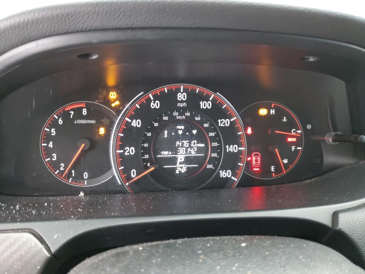 2016 Honda Accord VIN 1HGCR2F51GA114953 Copart auction photo, rear end / front end damage thumbnail 9