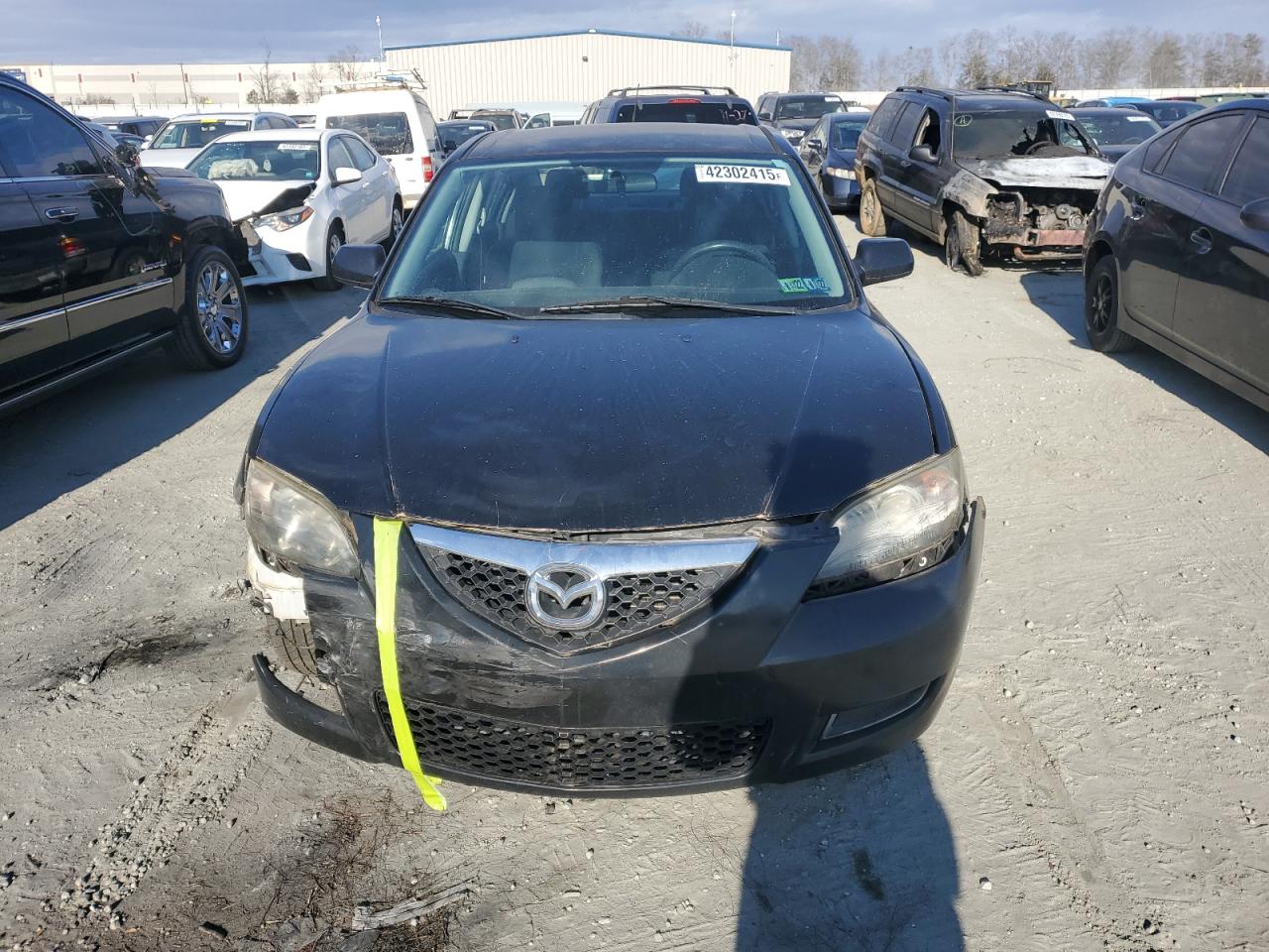 2009 Mazda 3 VIN JM1BK32G391216866 Copart auction photo, front end damage thumbnail 5