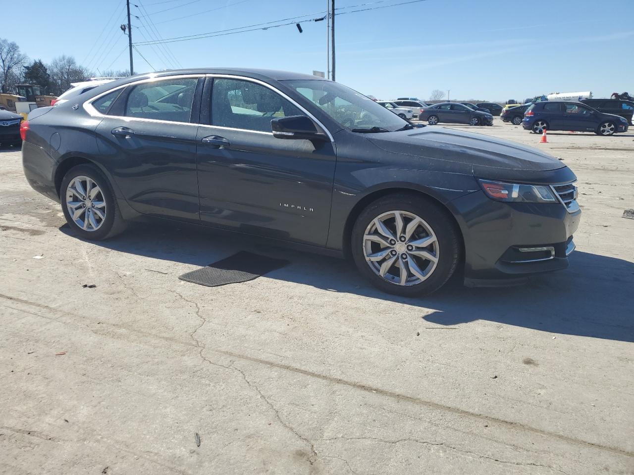 2018 Chevrolet Impala VIN 2G1105S35J9133166 Copart auction photo, side damage thumbnail 4