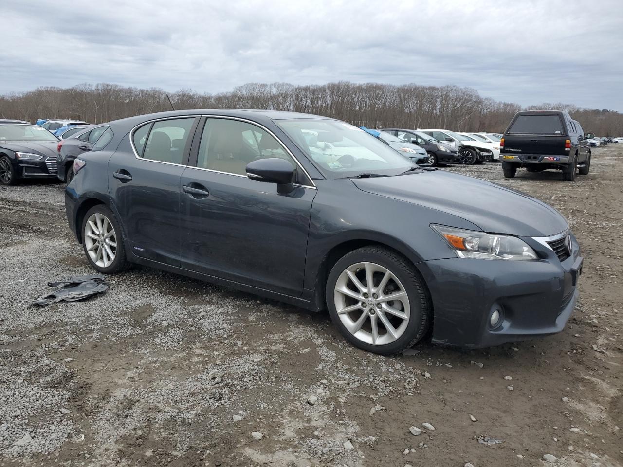 2011 Lexus CT VIN JTHKD5BH4B2009903 Copart auction photo, minor dent/scratches damage thumbnail 4