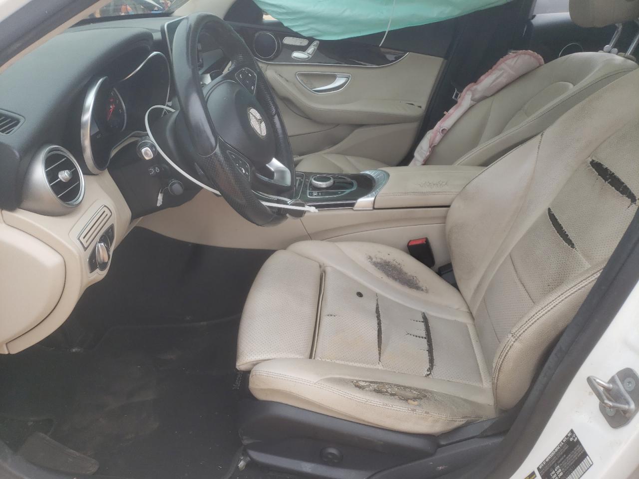 2017 Mercedes-Benz C-klasse VIN 55SWF4KB4HU227511 Copart auction photo, all over damage thumbnail 7