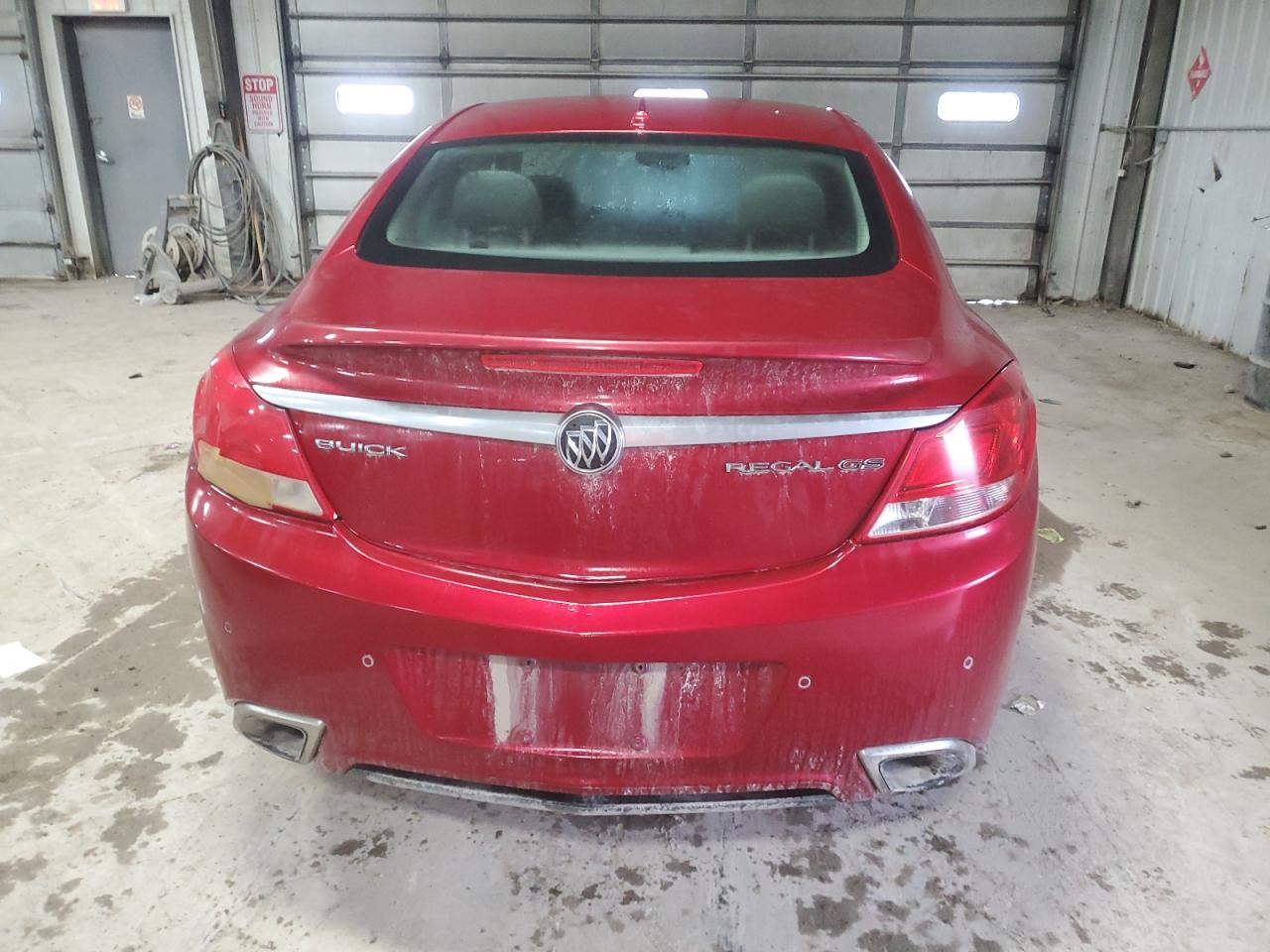2012 Buick Regal VIN 2G4GV5GVXC9207077 Copart auction photo, front end / minor dent/scratches damage thumbnail 6