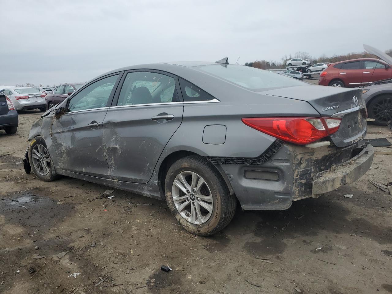 2013 Hyundai Sonata VIN 5NPEB4ACXDH715683 Copart auction photo, all over damage thumbnail 2