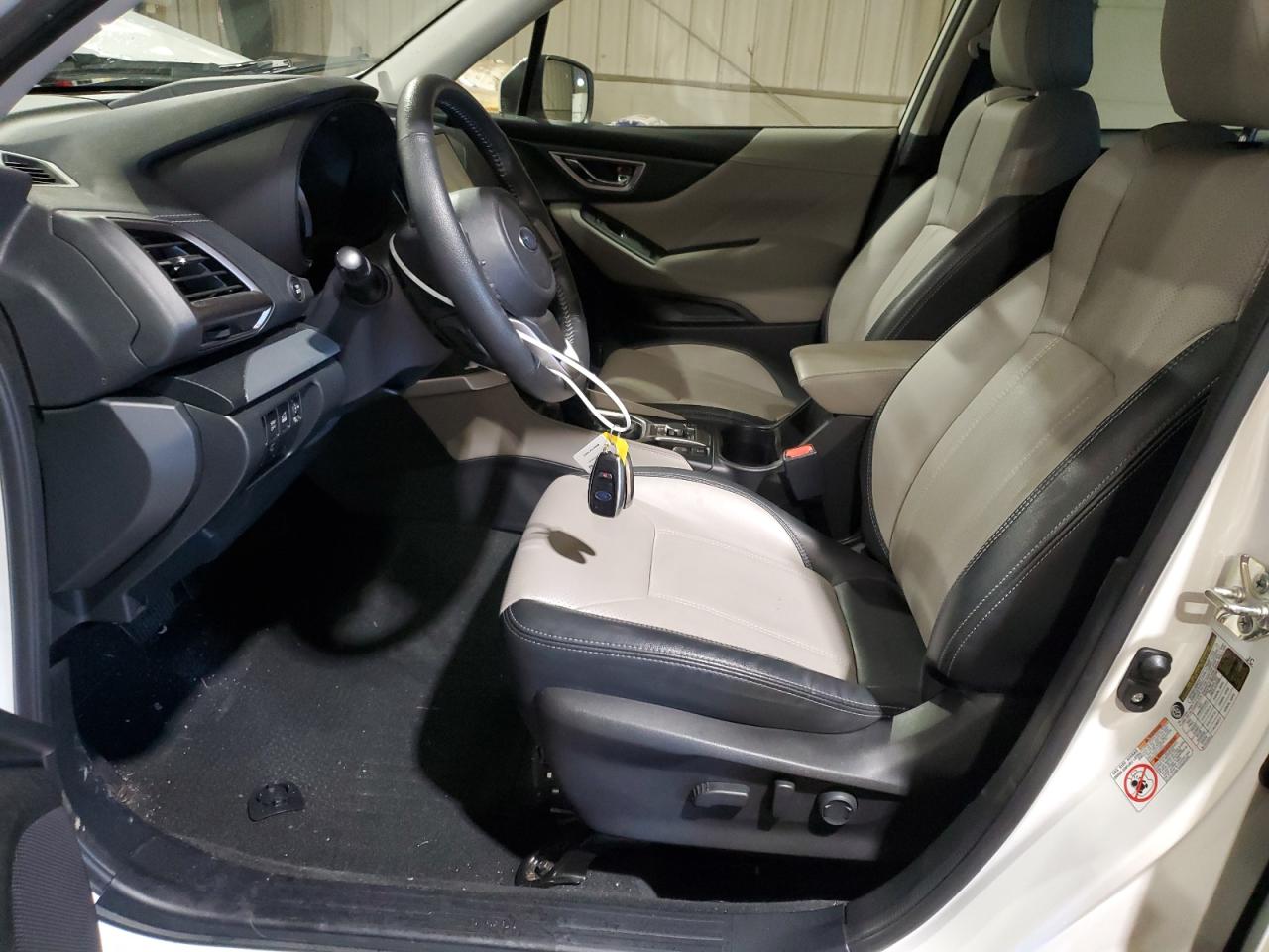 2019 Subaru Forester VIN JF2SKAUC0KH539110 Copart auction photo, front end / side damage thumbnail 7