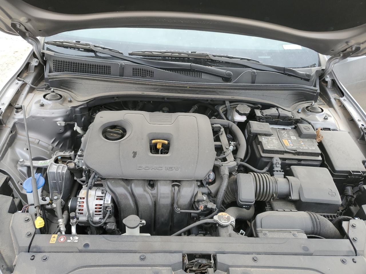2024 KIA Forte VIN 3KPF54AD5RE691213 Copart auction photo, rear end / side damage thumbnail 12