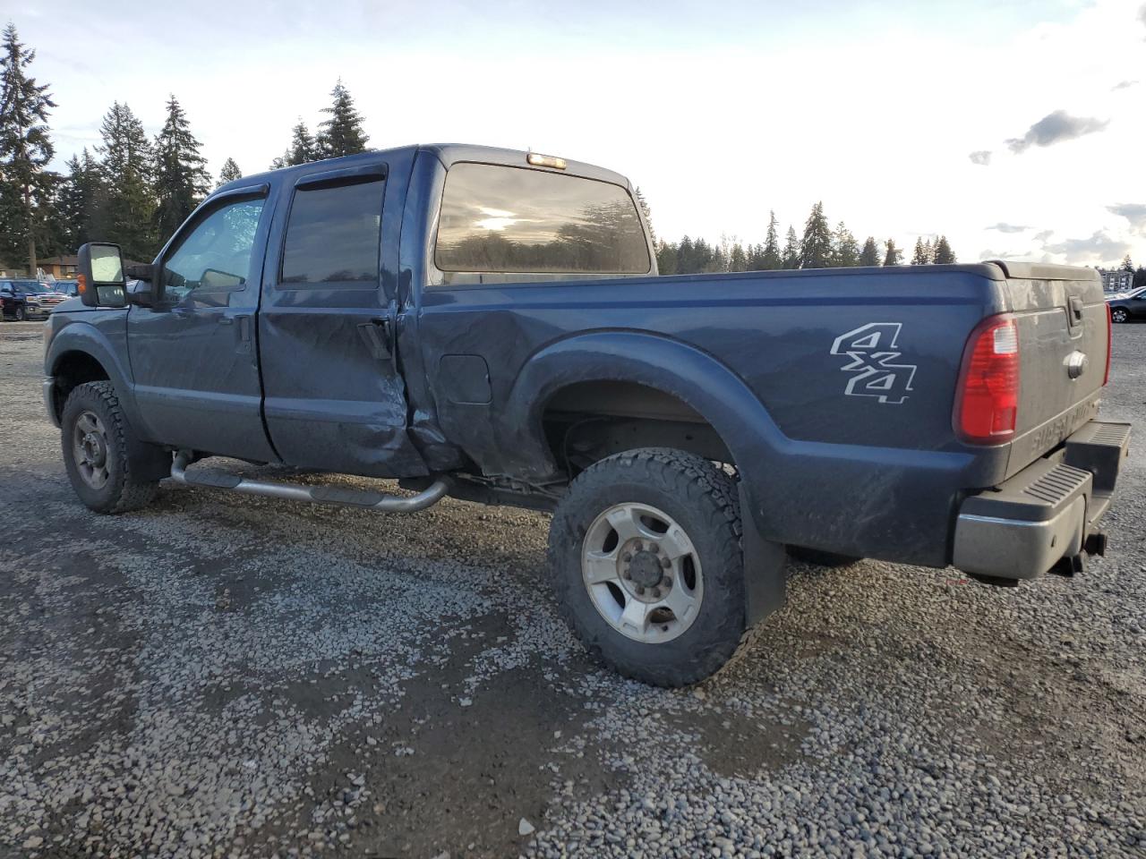 2015 Ford F350 VIN 1FT8W3B61FEC24975 Copart auction photo, side damage thumbnail 2