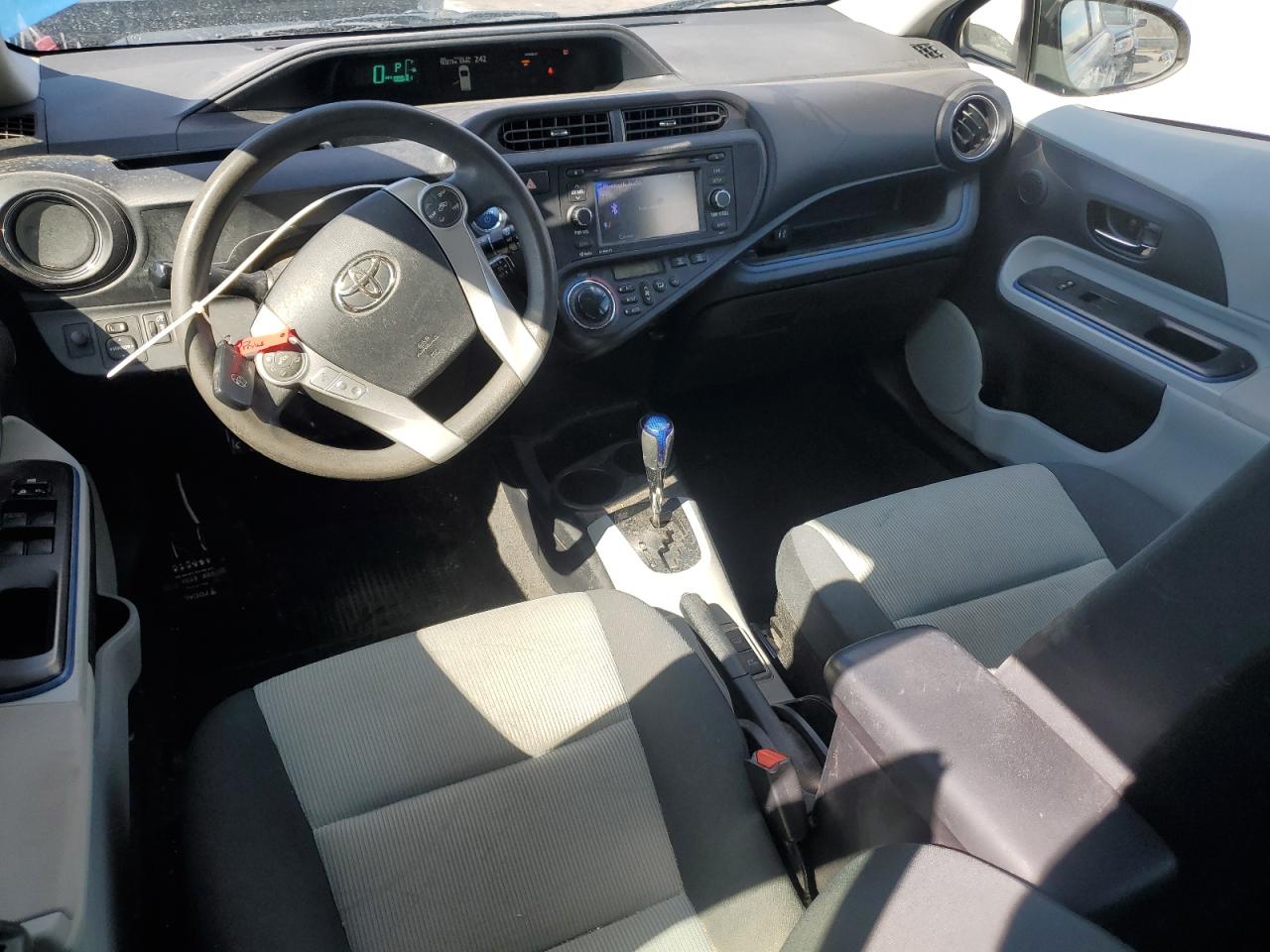 2013 Toyota Prius VIN JTDKDTB31D1052078 Copart auction photo, front end damage thumbnail 8