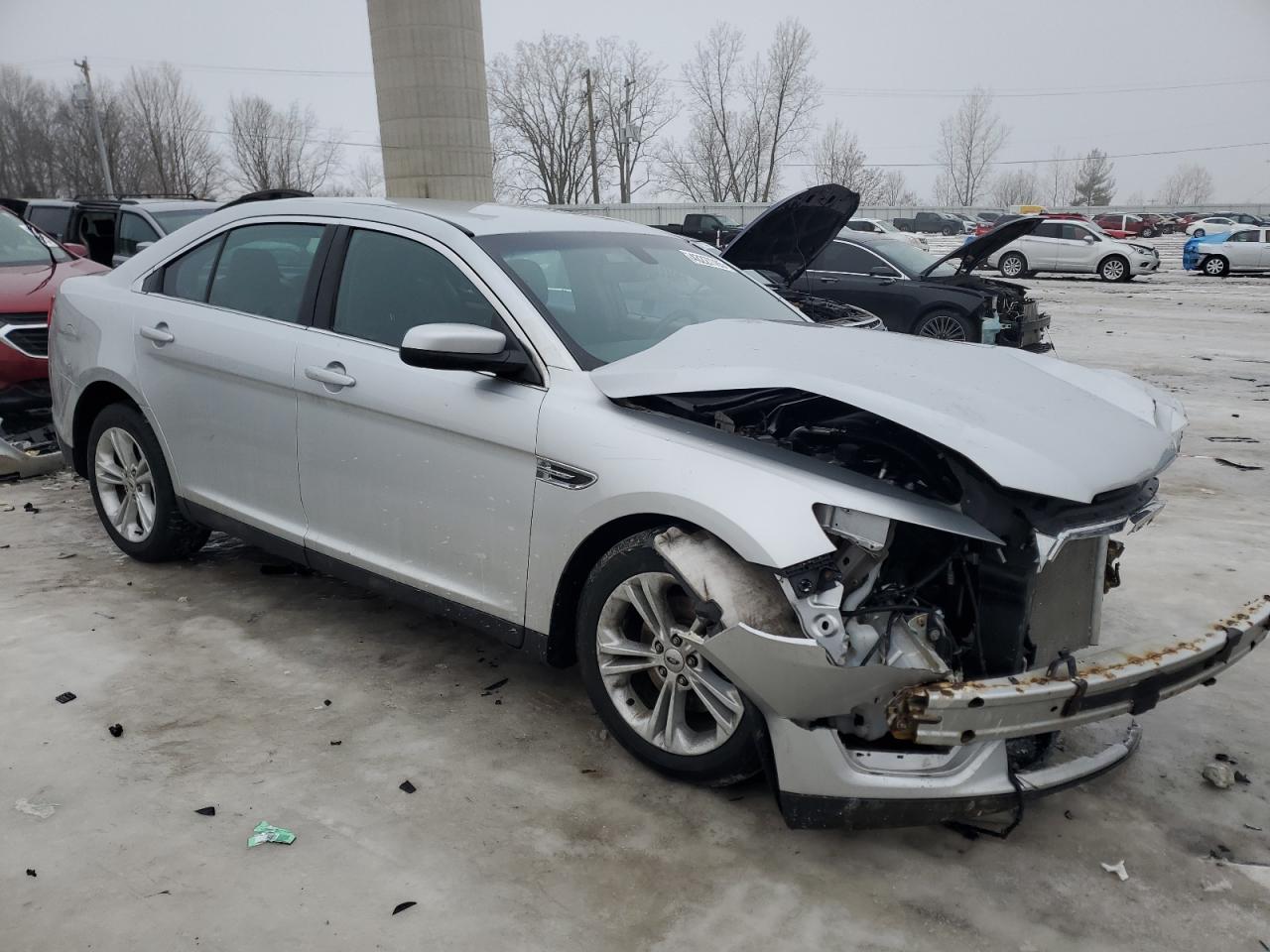 2018 Ford Taurus VIN 1FAHP2E86JG129741 Copart auction photo, front end damage thumbnail 4