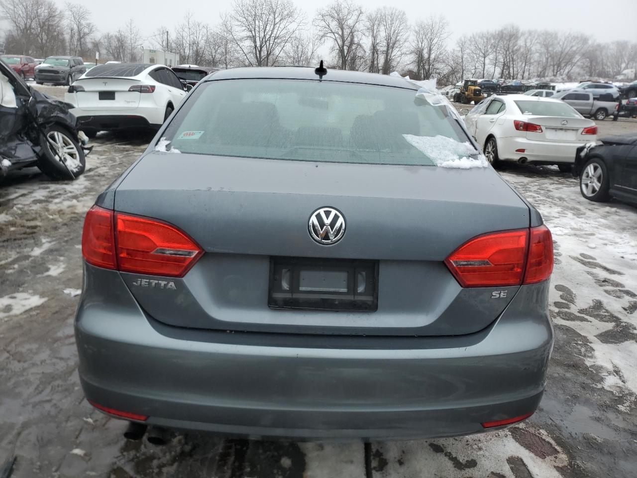 2014 Volkswagen Jetta VIN 3VWD17AJ00EM28533 Copart auction photo, side / undercarriage damage thumbnail 6