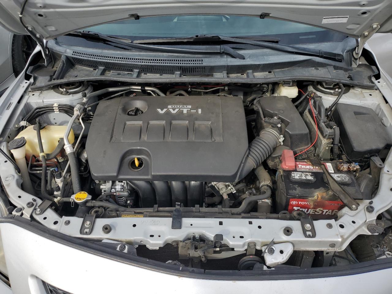 2010 Toyota Corolla VIN 2T1BU4EE2AC468103 Copart auction photo, front end / rear end damage thumbnail 11