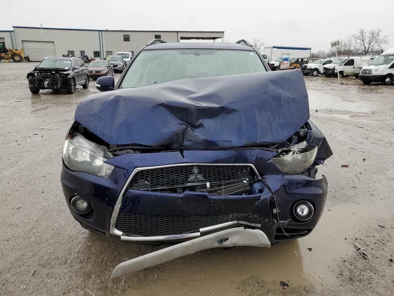 2010 Mitsubishi Outlander VIN JA4AS3AW3AZ009561 Copart auction photo, front end damage thumbnail 5