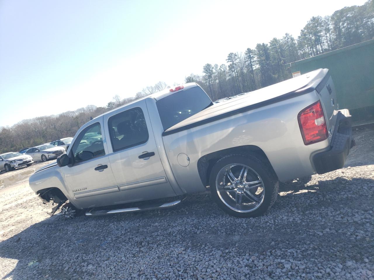 2011 Chevrolet Silverado VIN 3GCPCREA4BG275896 Copart auction photo, undercarriage / front end damage thumbnail 2