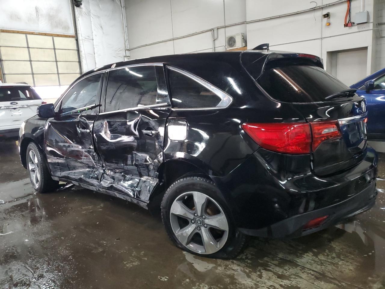 2015 Acura MDX VIN 5FRYD4H25FB025134 Copart auction photo, all over damage thumbnail 2