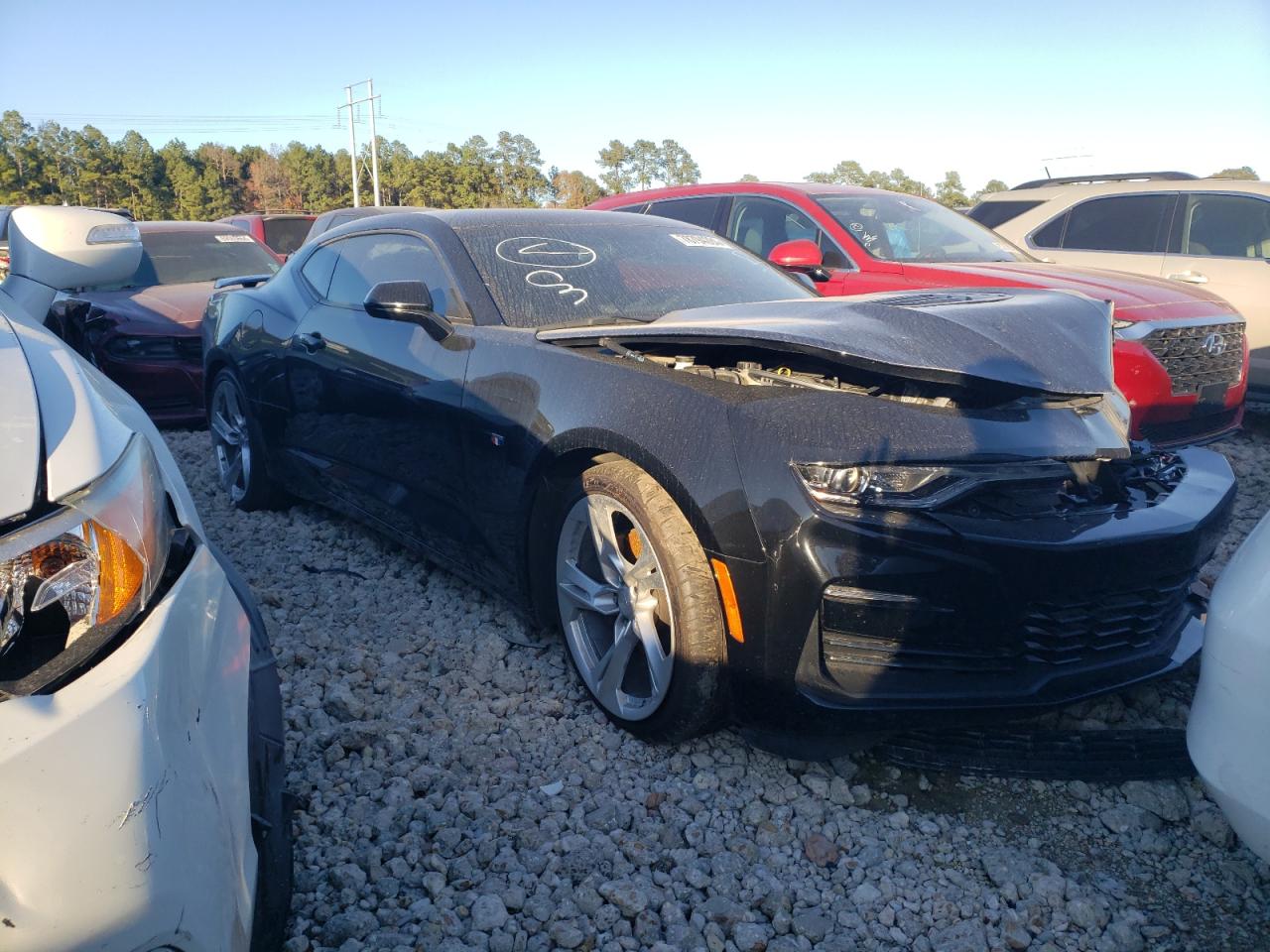 2023 Chevrolet Camaro VIN 1G1FF1R7XP0101595 Copart auction photo, front end damage thumbnail 4