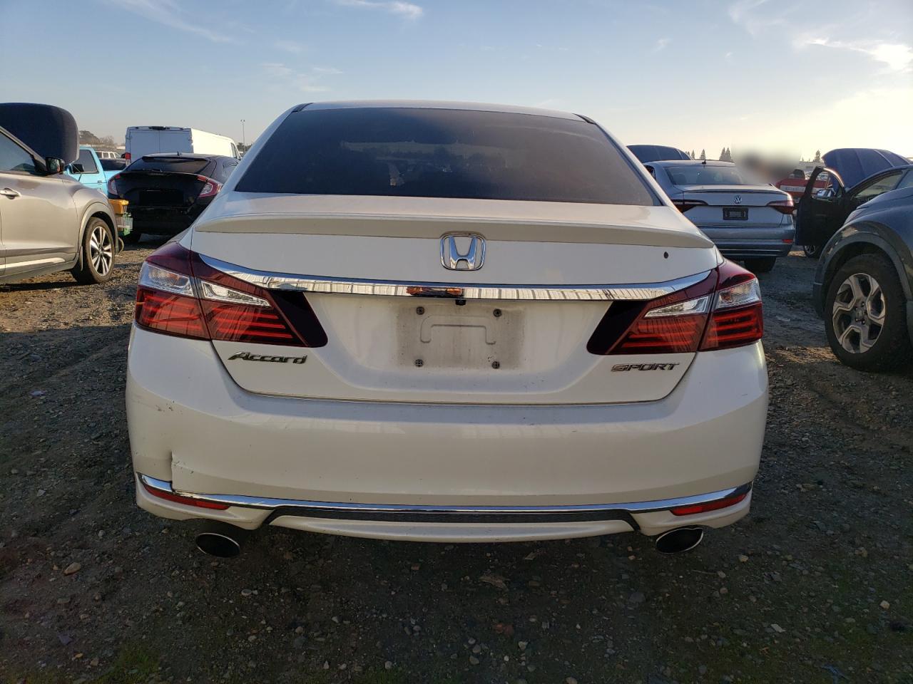 2017 Honda Accord VIN 1HGCR2F53HA279954 Copart auction photo, all over damage thumbnail 6