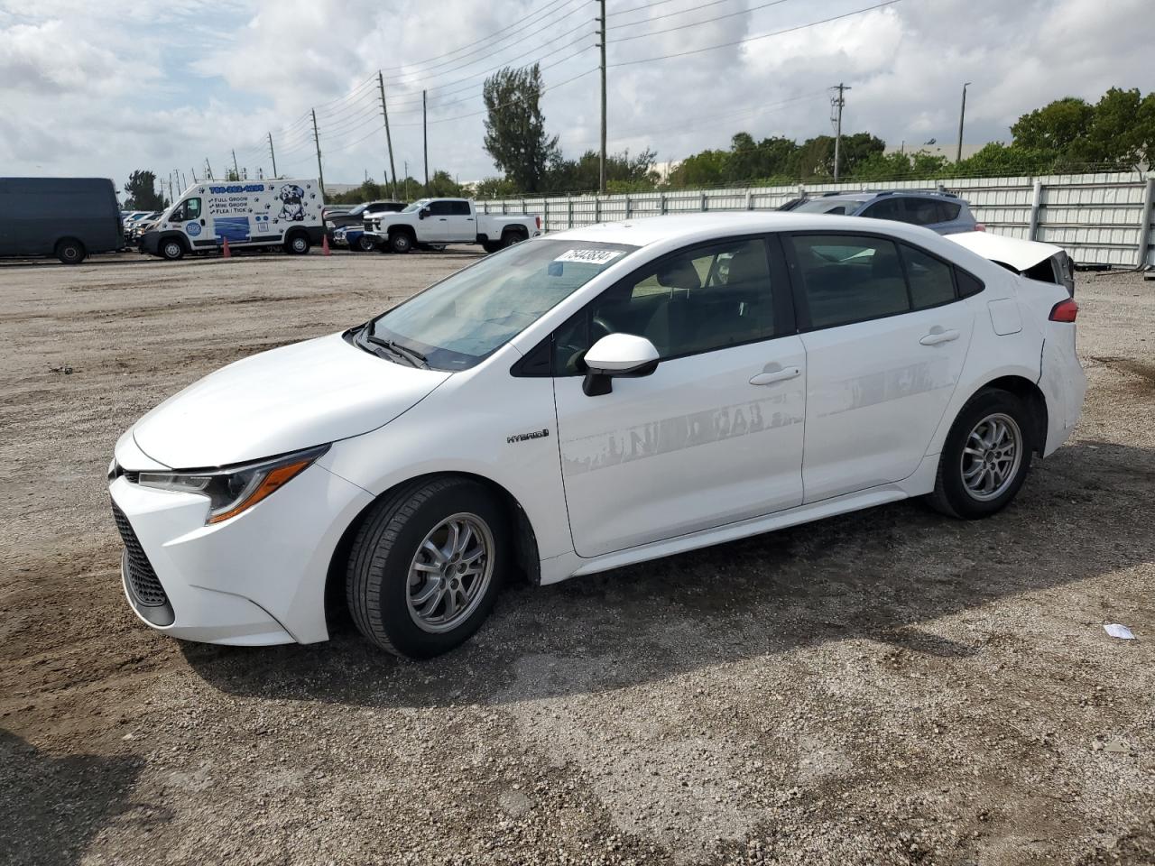 2020 Toyota Corolla VIN JTDEBRBE4LJ006850