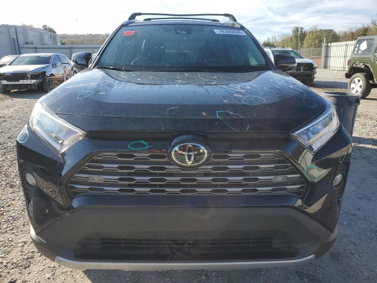 2021 Toyota RAV 4 VIN 2T3Y1RFV6MC134781 Copart auction photo, hail damage thumbnail 5