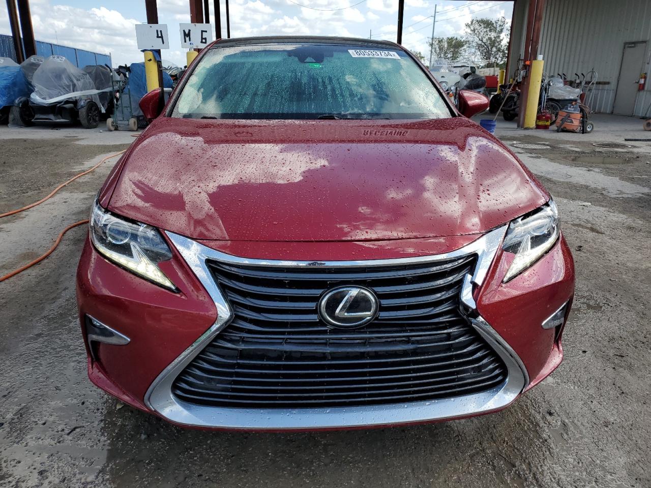 2018 Lexus ES VIN 58ABK1GG4JU086455 Copart auction photo, rear end / front end damage thumbnail 5