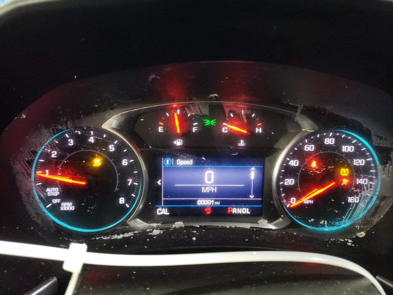 2020 Chevrolet Equinox VIN 2GNAXJEV0L6223202 Copart auction photo, front end damage thumbnail 9