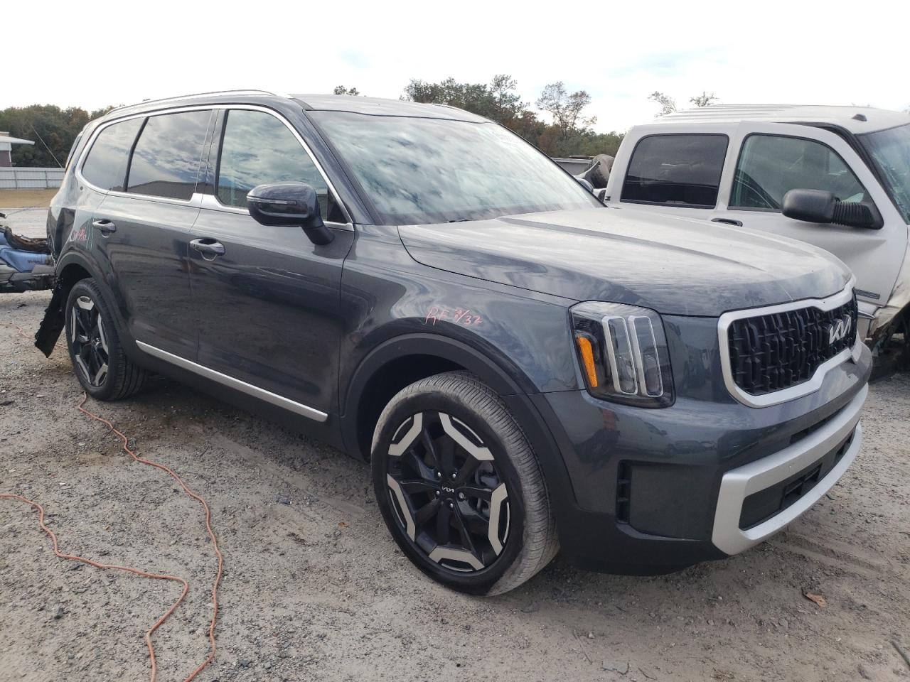 2024 KIA Telluride VIN 5XYP34GC1RG525637 Copart auction photo, rear end / minor dent/scratches damage thumbnail 4