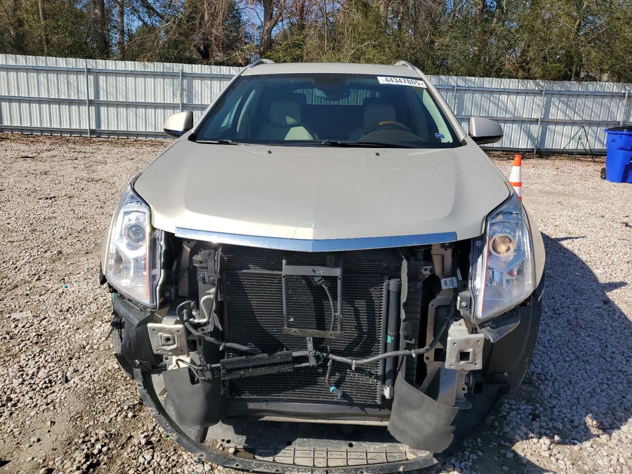 2010 Cadillac SRX VIN 3GYFNAEY8AS605131 Copart auction photo, front end damage thumbnail 5
